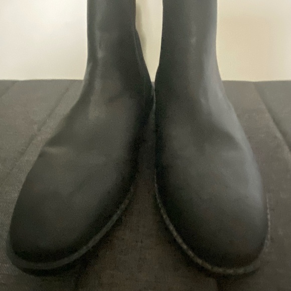 Kenneth Cole Mens Black Faux Leather New Age Chelsea Ankle Boot- Sz-10.5 - Picture 2 of 15